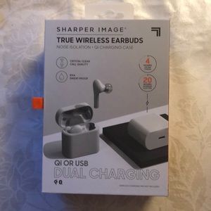 New sharper image wireless earbuds